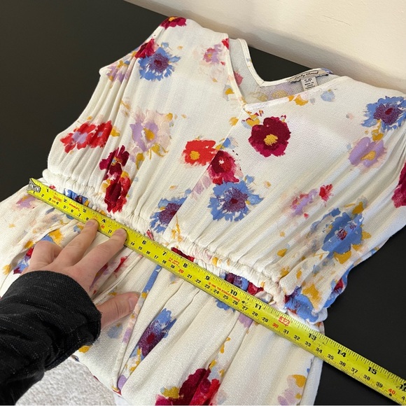 Lucky Brand Floral V-Neck Maxi Dress - Picture 13 of 15